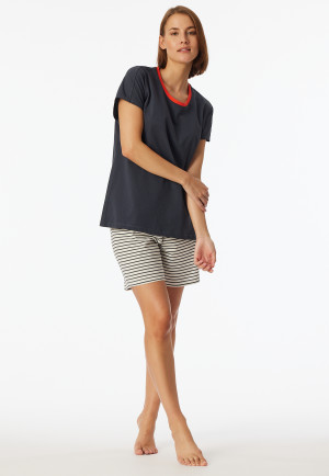 Pigiama corto grafite - Casual Essentials