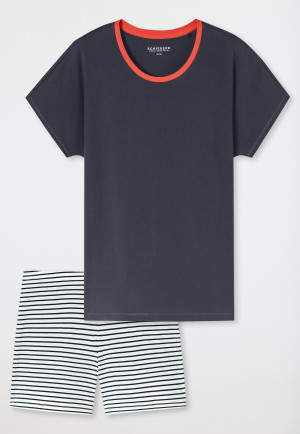 Pigiama corto grafite - Casual Essentials