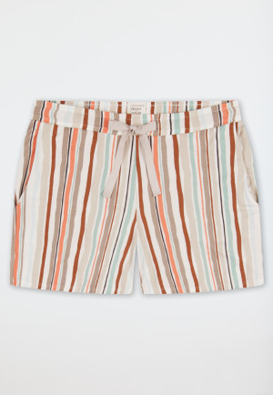 Hose kurz Streifen multicolor - Mix+Relax
