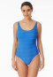 Maillot de bain jersey recyclé rayures aquarium - Aqua